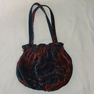 Vintage Velvet Snap Purse
